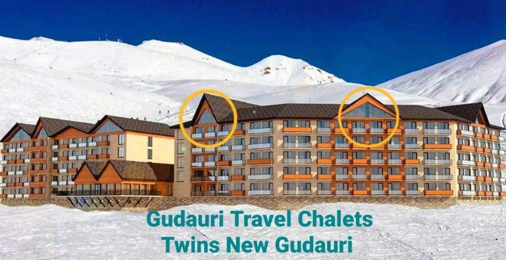 Gudauri Travel Chalets In New Гудаури Экстерьер фото