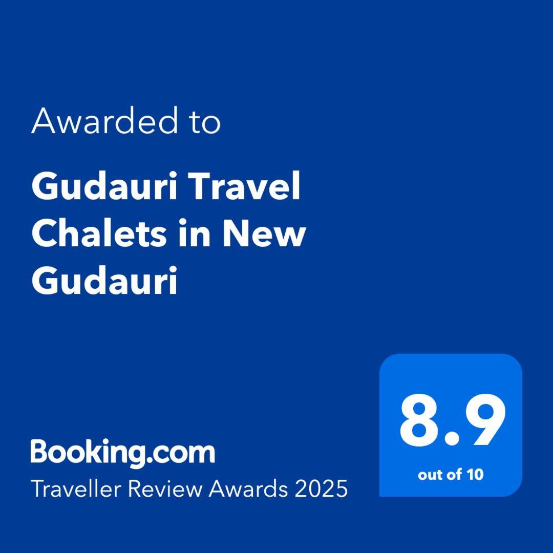 Gudauri Travel Chalets In New Гудаури Экстерьер фото